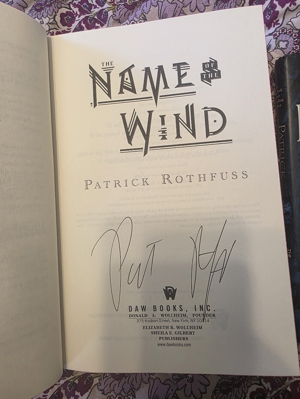 Patrick Rothfuss Lot - Picture 10 of 11
